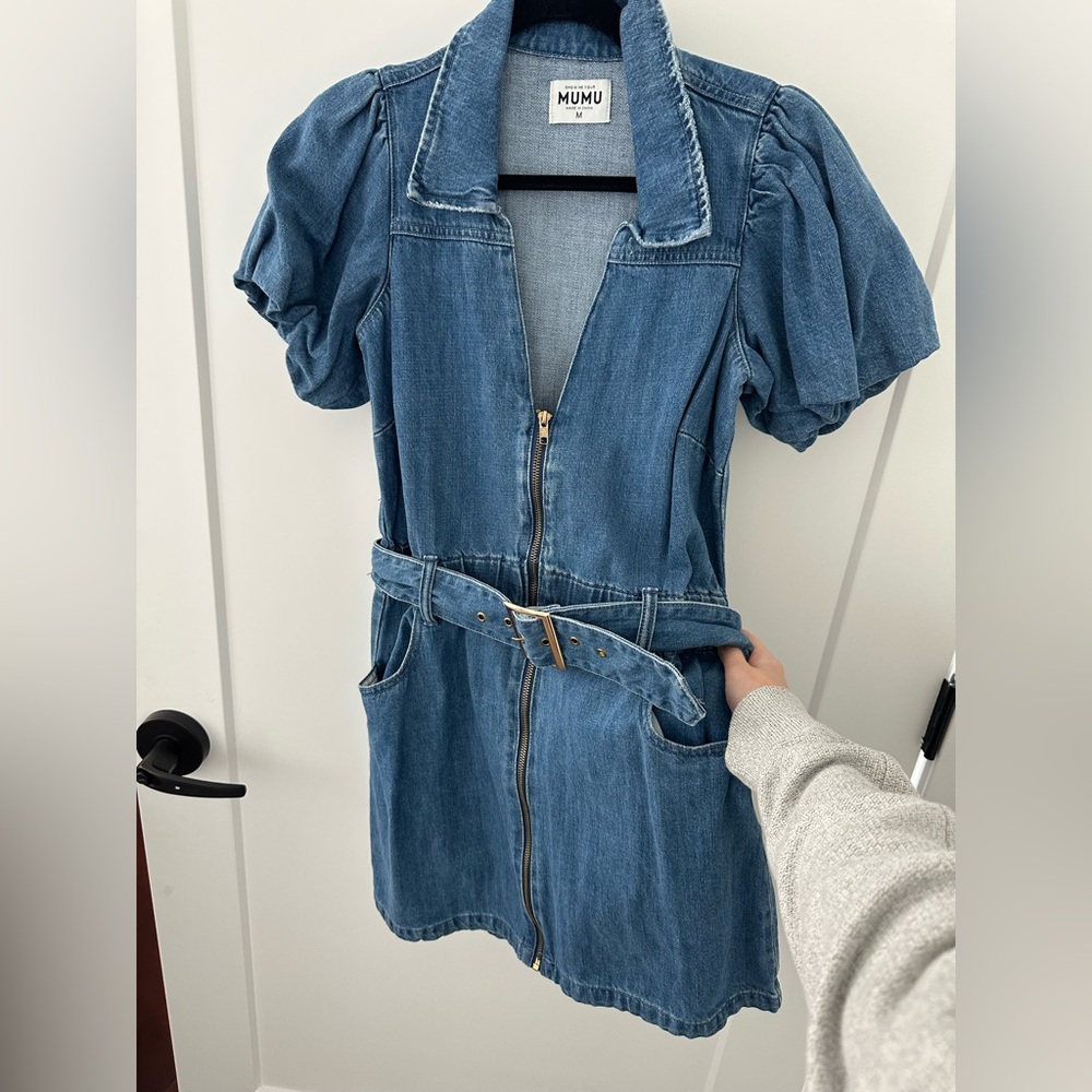 Show Me Your Mumu denim dress